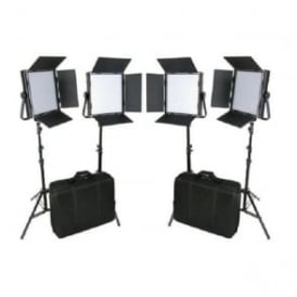 L1024D4KIT High CRI 4 X 1024 LED Video Panel Broadcast 5600K Lights