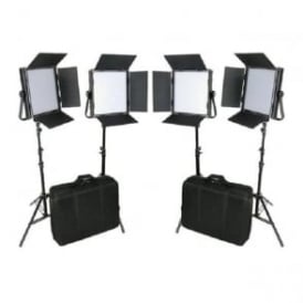 L1024S4KIT High CRI Bi-Color 4 X 1024 LED Video Lights TV Lighting
