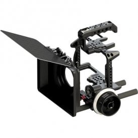 Came-TV Panasonic Lumix Rig 15mm Follow Focus Rod System,Matte Box,Carbon Fiber Flag Package