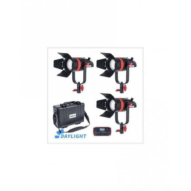 CAME-TV  Q-55W Boltzen 55w High Brightness Kit with Daylight LED Adjustable Fresnel Lens