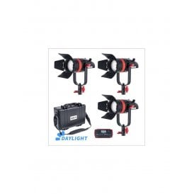 CAME-TV Q-55W Boltzen 55w High Brightness Kit with Daylight LED Adjustable Fresnel Lens