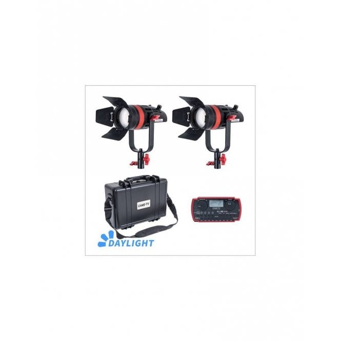 CAME-TV  Q-55W Boltzen 55w High Brightness Kit with Daylight Led Fresnel Lens