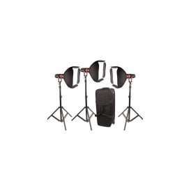 CAME-TV Q-55W Boltzen 55w High Output Package with Daylight Led Focusable Fresnel Lens