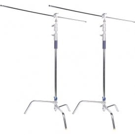 SDC*2 2 Sets 3.3m Studio Centry Detachable Light C-Stand