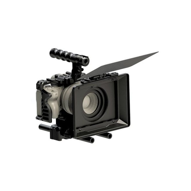 CAME-TV  Sony Camera Rig 15mmRod System, Matte Box Fiber Flag Package