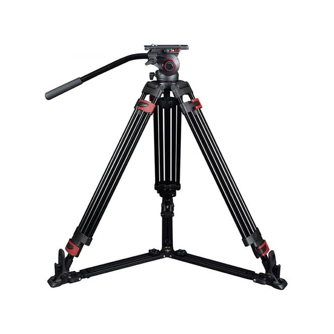 CAME-TV TP609A Aluminum Video Tripod with Fluid Bowl Head