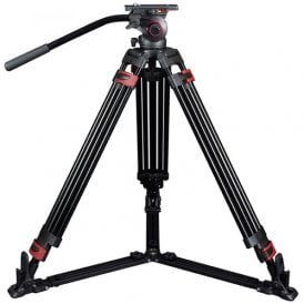 TP609A Aluminum Video Tripod with Fluid Bowl Head