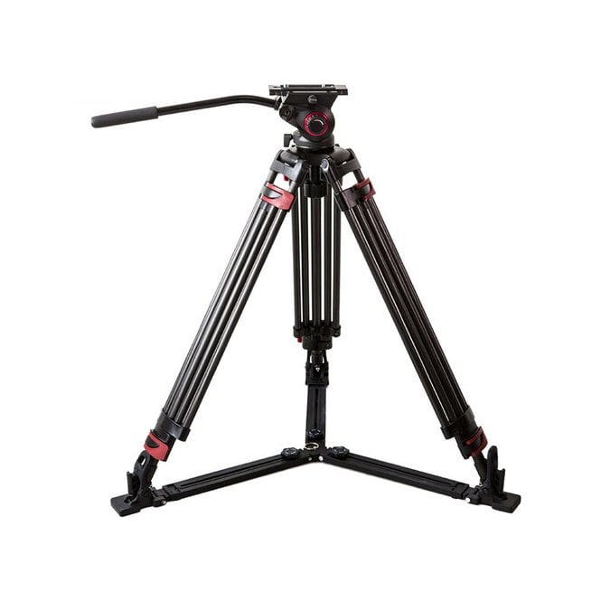 CAME-TV TP609B Carbon Fiber Video Tripod with Fluid Bowl Head