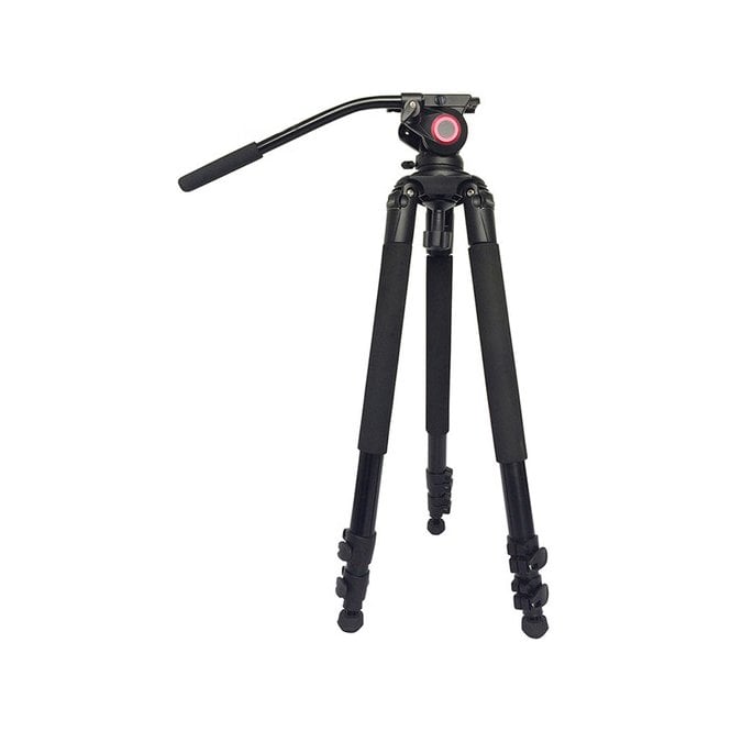 CAME-TV TP701A Aluminum Video Tripod with Fluid Bowl Head