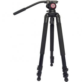 TP701A Aluminum Video Tripod with Fluid Bowl Head