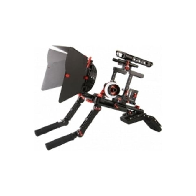 CAME-TV ZBTL01-5KIT DSLR Cage W/ Hand Grip For GH4 & SONY A7s & 5D Mark III