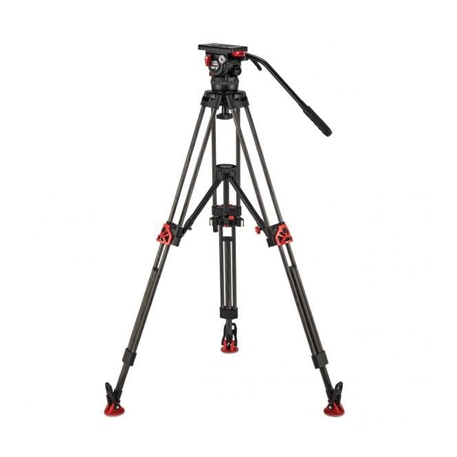 Camgear CMG-EL10-MS-CF-TRISYS Elite 10 CF Fluid Head Mid Level Tripod System