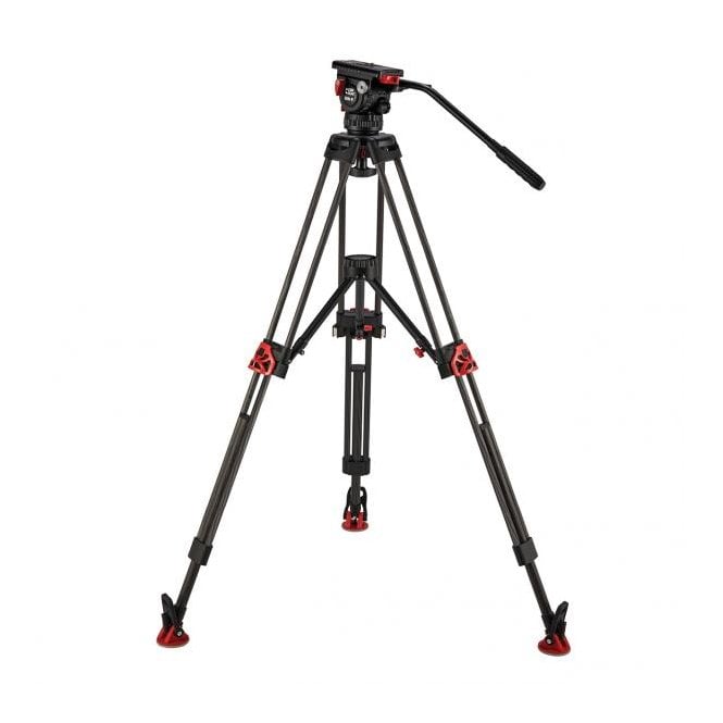 Camgear CMG-EL8-MS-CF-TRISYS Elite 8 Fluid Head Carbon Fiber Tripod MS