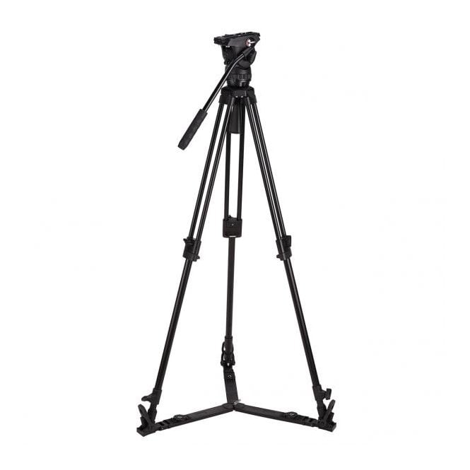 Camgear CMG-M6-GS-AL-TRISYS MARK 6 Fluid Head Ground Spreader Aluminum Tripod
