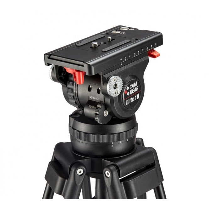 Camgear  Elite 10 Fluid Head (100mm Bowl)