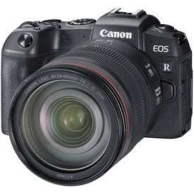 3380C044 EOS RP Body + RF 24-105mm f/4L IS USM lens + Mount Adapter EF-EOS R