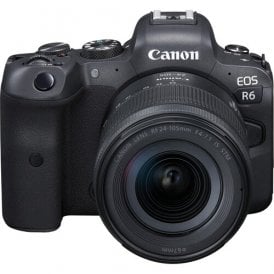 4082C045 EOS R6 Mirrorless Camera and RF 24-105mm F4-7.1 IS STM Lens