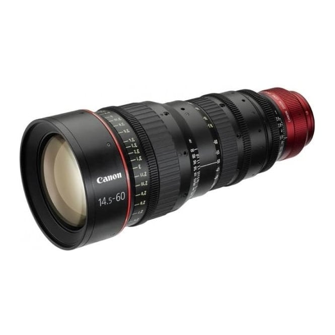 Canon 4k Wide-angle Zoom Lens 14.5-60mm PL Mount