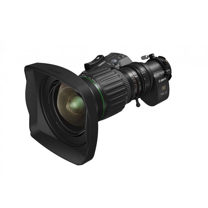 Canon Broadcast zoom lens with 4K optical quality