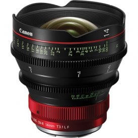Canon Cn-e 14mm T3.1 L F Digital Cinema Prime Lens (EF Mount)