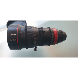 Canon CN-E 30-105mm T2.8 4K Cine Telephoto Zoom Lens, PL Mount, used