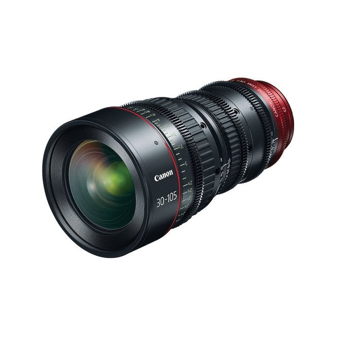 Canon CN-E 30-105mm T2.8 L S Telephoto Cinema Zoom Lens with EF Mount