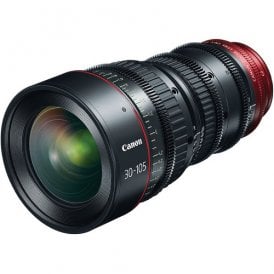 CN-E 30-105mm T2.8 L S Telephoto Cinema Zoom Lens with EF Mount