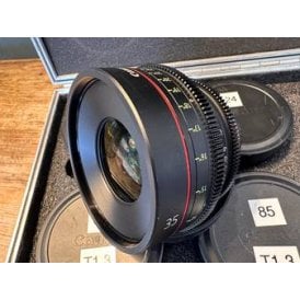 Canon Cn-E Primes Lens Metric set Ef 14, 24, 35, 50, 85, 135,Used