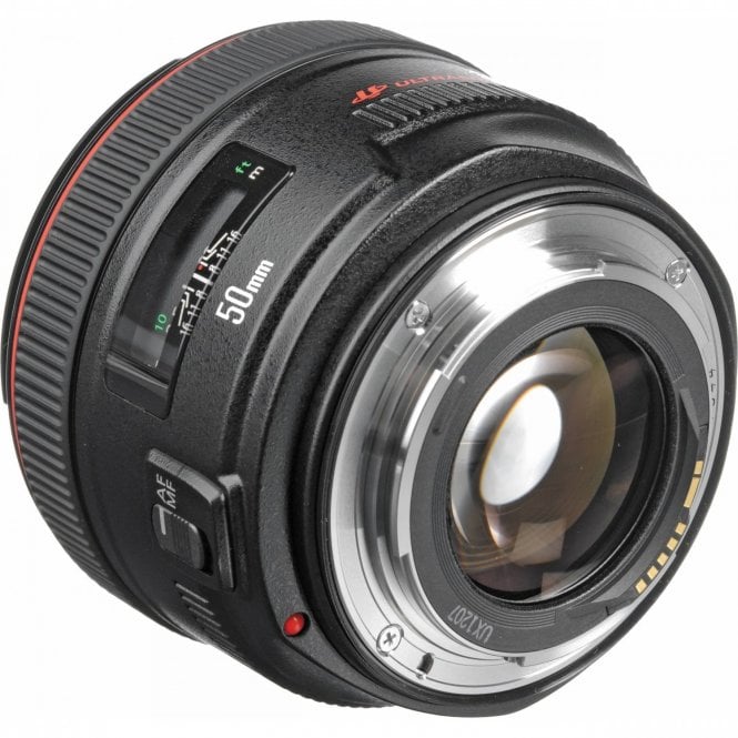 Canon EF 50mm f/1.2L USM fixed focal length lens