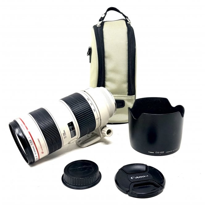 Canon  EF 70-200mm f/2.8L USM Lens, used