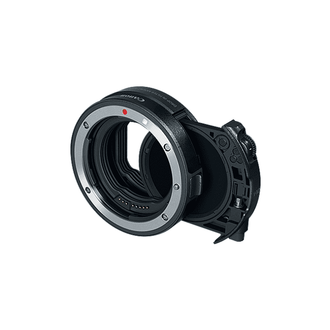 Canon EOS-R-ADAP-Filter-DR-IN-V-ND Drop-in Filter Mount Adapter EF-EOS R with Variable Neutral Density Filter