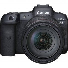 EOS R5 Mirrorless Digital Camera with 24-105mm F4 IS USM Lens