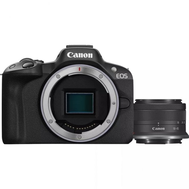 Canon  EOS R50 Mirrorless Camera With RF-S 18-45mm