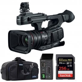 XF705 4k Camcorder package c