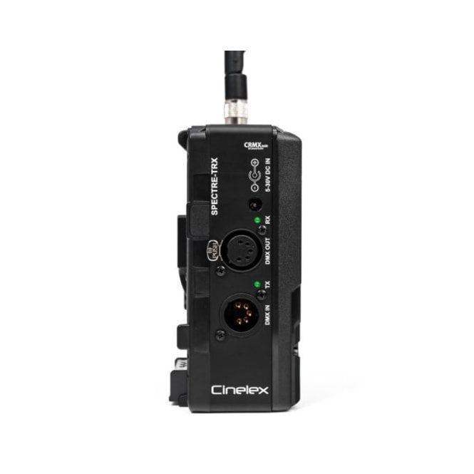 Cinelex Switchable Wireless DMX Transmitter & Receiver (V-Mount & DC-in Powered)