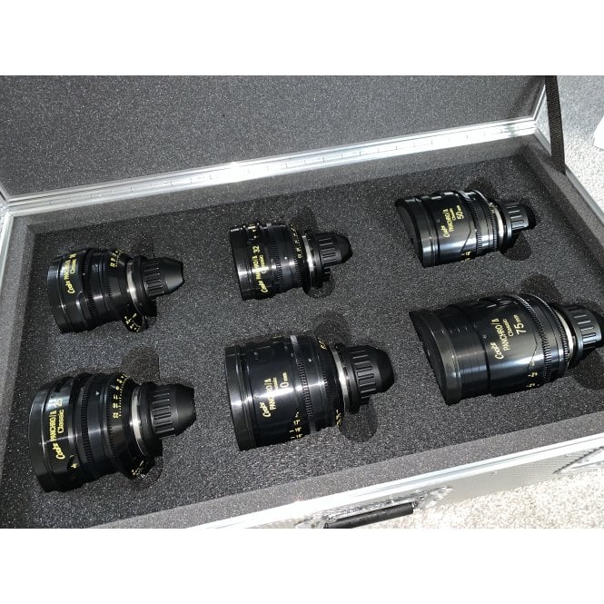 Cooke  Panchro i/Classics - 6 lens set - 18mm / 25mm / 32mm / 40mm / 50mm / 75mm - used
