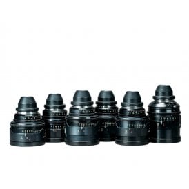 Cooke S4 6x lens Set,14,18,25,32,50,75+100mm S4i, Used