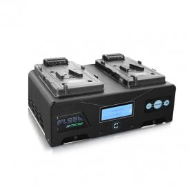 CORE-FLEET-DM2S Two Position V-Mt Fast Simultaneous Li-Ion Charger - Charges Two 98wh battery packs in 2.5hrs