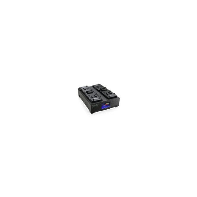 Core SWX CORE-FLEET-Q4US Quad V-Mount Charger with Touchscreen LCD