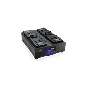 CORE-FLEET-Q4US Quad V-Mount Charger with Touchscreen LCD
