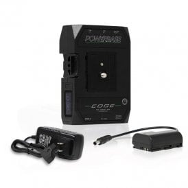 CORE-PBE-LPE6 PowerBase EDGE Small Form Cine V-Mount Battery Pack 49wh 14.8v with Canon LPE6 Battery Cable