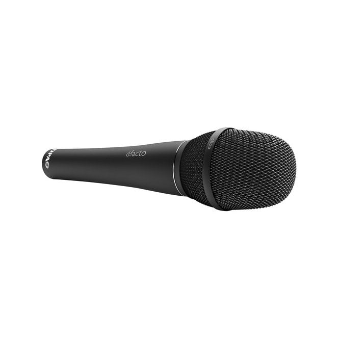 DPA d:facto 4018VL Linear Supercardioid Mic, Wired  Handle, Black