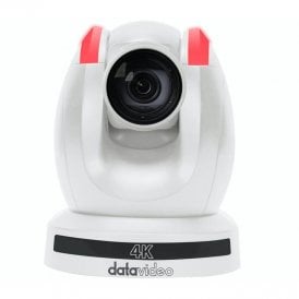 Datavideo 4K 12x 12G NDI Tracking PTZ Camera - White