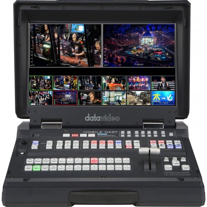 Datavideo DATA-HS3200 12-Channel HD Portable Video Streaming Studio