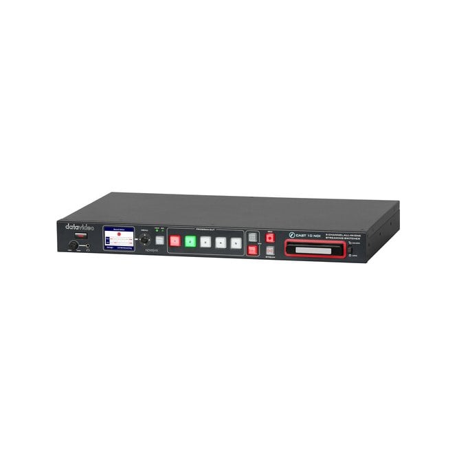 Datavideo  iCAST 10NDI 5-Channel Streaming Switcher 1RU