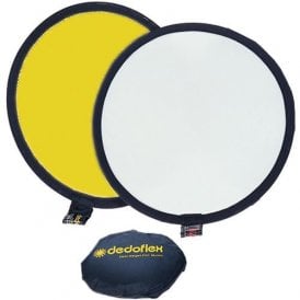 DFGW106 Dedoflex soft gold/white reflector disc