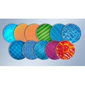 DFX400T1-LG Structure effect glass filter Harmony light green dia. 100mm for DP400U imager projection attachment.