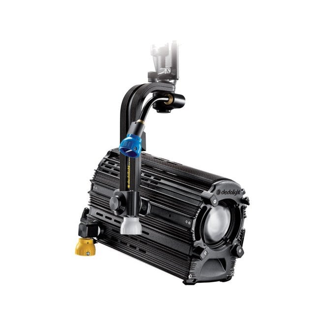 Dedolight DLED12-BI-DMX Focusing LED light head, bicolor incl. DMX power supply and AC power cable