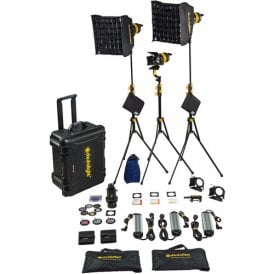 Dedolight DLED7 Turbo LED 3-Light Bi-Color Kit