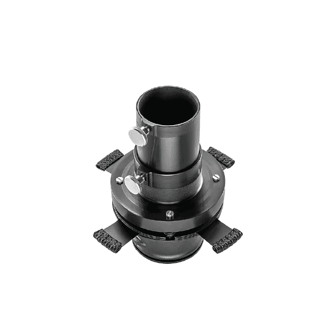 Dedolight DP2S-0 Projection attachment with built-in framing shutter blades for DLED2 and DLED3 LED light heads.